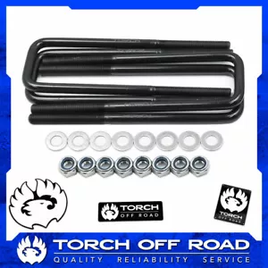 9.5" Square U Bolts 2.5" wide 9/16" Ubolt w Hardware FREE SHIPPING - Picture 1 of 4