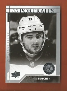 2017-18 UD PORTRAITS RC WILL BUTCHER #P69 NEW JERSEY DEVILS - Picture 1 of 1