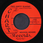 WELDON ROGERS: two empty glasses CHART 7" Single 45 RPM