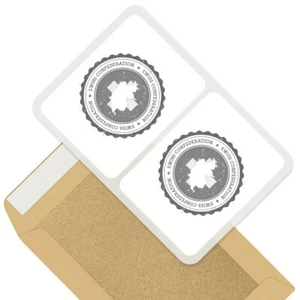 2 x Rectangle Stickers 7.5cm BW - Swiss Confederation Europe Switzerland #40766 - Afbeelding 1 van 9