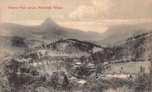 Sri Lanka - Adams Peak across Maskeliya Village - Publ. Plâté & Co. 236 - Picture 1 of 2