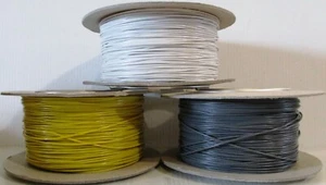 Model Railway Layout/Point Motor Wire 3 x 100m Rolls TripleDealP 7/0.2mm 1.4A - Picture 1 of 10