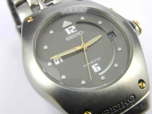 Mens Seiko Kinetic Watch 5M42-0E30 - 100m - Picture 1 of 7