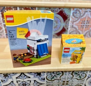 LEGO (#40188)  Pencil Holder & Pot / Garden Shed New & Sealed W/Bonus Item! - Picture 1 of 3