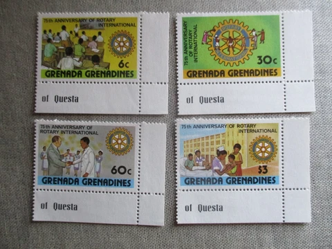 Grenada Grenadines,Scott#373-376,MNH Cover