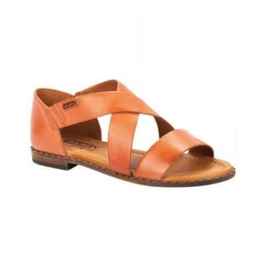 New Pikolinos Leather Algar Wox Sandal Brandy Brown Women's EU38 / US 7.5-8 - Picture 1 of 6