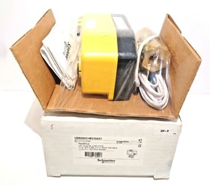 1/2" Schneider Electric. Messing Kugelhahn VBB2N02 2 Pos. N.O. Stellantrieb M210A01 - Bild 1 von 4