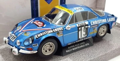 Solido 1/18 Scale Diecast S1804204 - Alpine A110 1600S RMC 76 Mouton #19 - Image 1 of 4