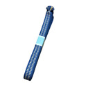 Cordon d'épée japonaise Sageo Sanada-himo fabriqué au Japon 94,4 pouces/240 cm bleu vif