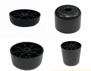 4st Polsterfuß Möbelgleiter Füße Sesselerhöhung Kunststoff Sofafüß Gleitgut - Bild 1 von 12