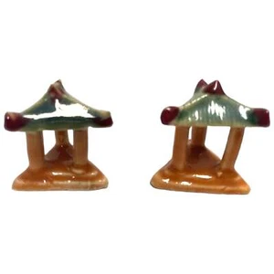 Pagoda Temple Bonsai Figurine Ornament - Picture 1 of 1