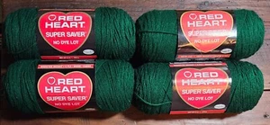 Red Heart SUPER SAVER Yarn🧶SALE $4.99 PER 8 oz. SKEINS🧶19-COLORS🧶8 oz. Skeins - Picture 1 of 31