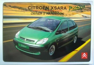 CITROEN XSARA PICASSO Car Owners Handbook March 2001 #N68-GB-3001/3 - Picture 1 of 4