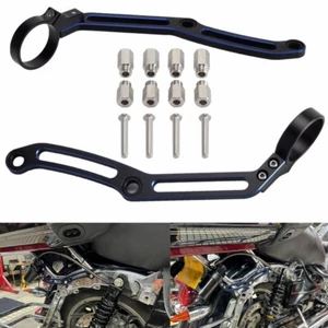 Rear Shock Remote Reservoir Mount Bracket For Harley '14-Up Touring Street Glide - Foto 1 di 9