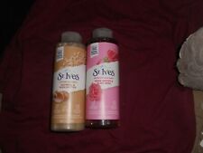 2 St. Ives Body Wash Refreshing Rose & Aloe Vera 22 Oz EA