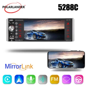 5.5 inch wince 1 Din Bluetooth Andriod Auto IPS Touchscreen Car Radio Carplay FM - Picture 1 of 17