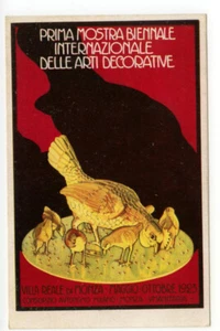 AK Internationale Biennale Ausstellung Dekorative Kunst 1923 nicht gereist - Bild 1 von 2