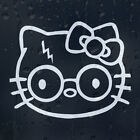 Hello Kitty Garry Potter Funny Car Or Laptop Decal Vinyl Sticker