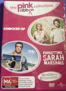 KNOCKED UP & FORGETTING SARAH MARSHALL 2xDVD BRAND NEW SEALED PAL 2+4 Free Post! - Picture 1 of 2