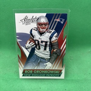 2014 Panini Absolute Die-Cut Rob Gronkowski #32 New England Patriots - Bild 1 von 2
