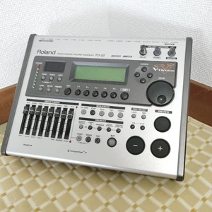 Módulo de sonido Roland TD-20 batería electrónica V-Drums con cable de alimentación funcionando - Imagen 1 de 5