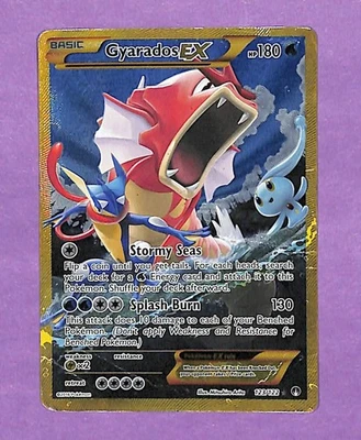 Pokémon TCG Gyarados EX 123/122 XY Breakpoint 2016 Secret Holo Rare Card HP - Image 1 of 2