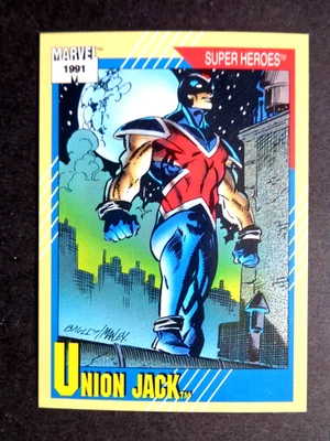 1991 IMPEL *MARVEL UNIVERSE II* CARD #24 UNION JACK NM - Image 1 of 2