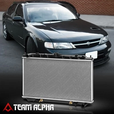 Radiador de repuesto de fábrica de aluminio DPI-1752 1995-1999 para Nissan Máxima/I30 Foto 1 de 4