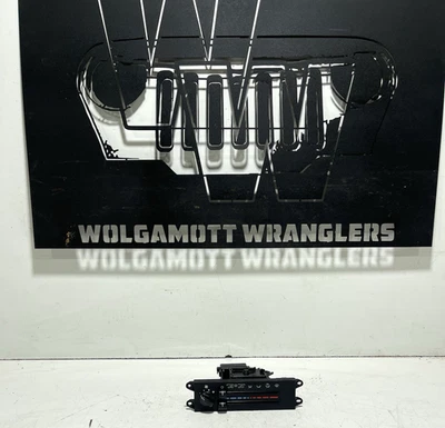 Переключатель блока климат-контроля обогревателя и кондиционера Jeep TJ Wrangler 97-98 с переменным током 55037362ab - Изображение 1 из 4