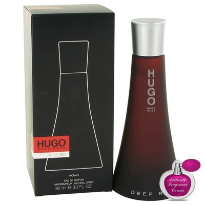 Deep Red por Hugo Boss 3 oz 90 ml EDP Eau De Parfum Spray para Mujer Nuevo en Foto 1 de 4