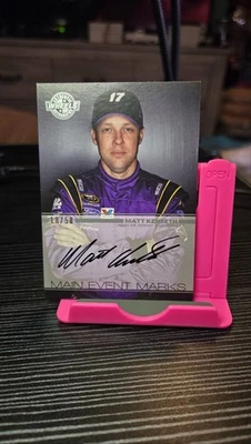 Matt Kenseth Signed 2011 Main Event Driver Introduction Autograph Press Pass /50 - Image 1 of 2
