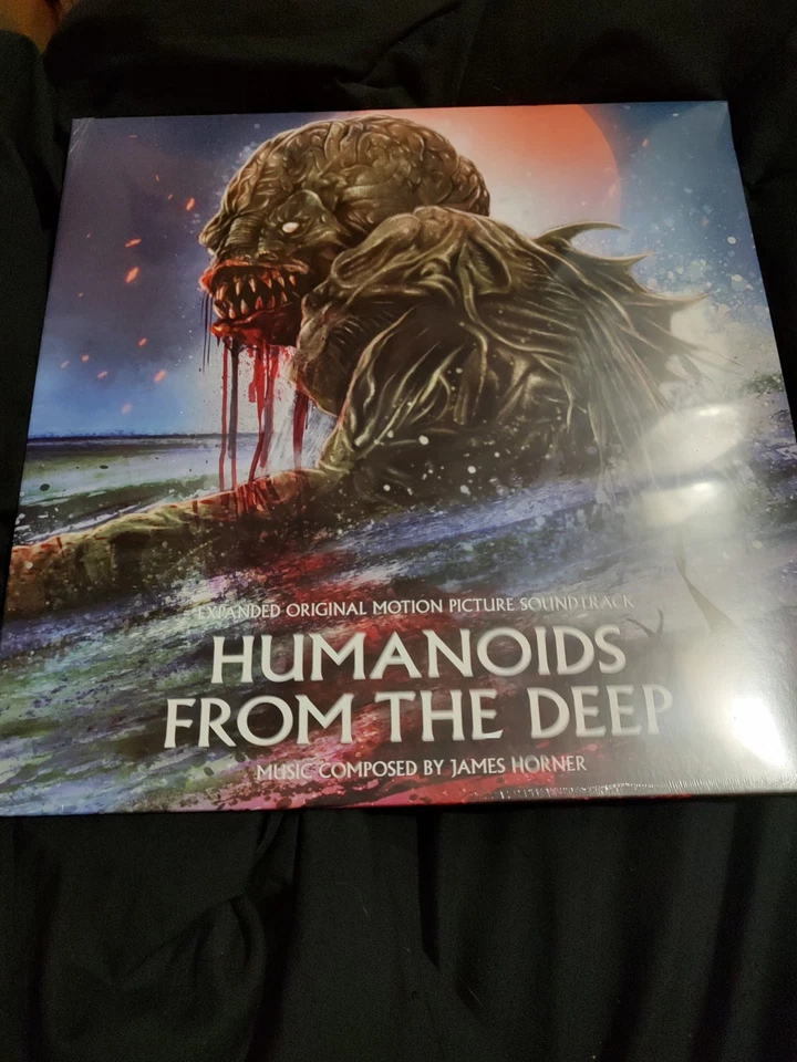 JAMES HORNER Humanoids from the Deep Colored Vinyl Album Shout Factory NEW LP - Image 1 of 2