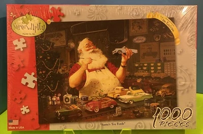 2006 Новый головоломка «Санта игрушки Форды» ~ 1000 штук ~ сделано в США - Изображение 1 из 4