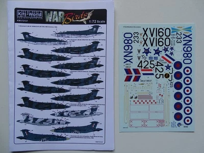 Kits World decals 1/72 BAe Buccaneer Royal Navy, RAF & SAAF - Immagine 1 di 3