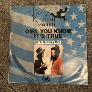 Milli Vanilli Girl You Know It's True Vinyl Record VG/VG COOLXR170 1988 - Picture 1 of 1