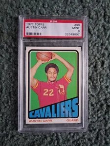 1972-73 Topps Baloncesto Austin Carr RC #90 PSA 9, ¡Novato! **RARO** - Imagen 1 de 2
