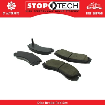 Pastillas de freno de disco delanteras centradas para Mitsubishi Montero Sport 1997-2004 Foto 1 de 4