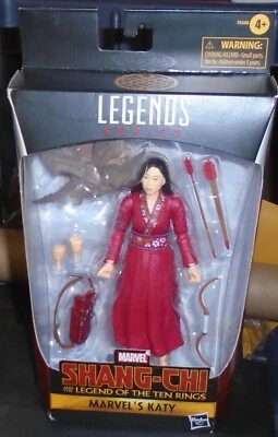 FIGURA DE ACCIÓN MARVEL LEGENDS - MARVEL'S KATY - SHANG - CHI TEN RINGS  Foto 1 de 2