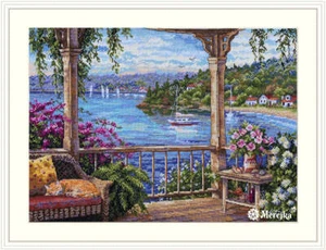 Merejka Counted Cross-Stitch Kit Tranquility K-184 - Picture 1 of 5