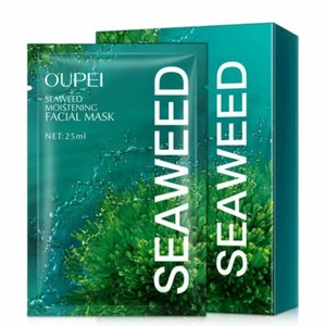 HOMER SEAWEED Face Mask Sheet Pack Facial Mask Moisture Skin Care Set UK Seller - Picture 1 of 7