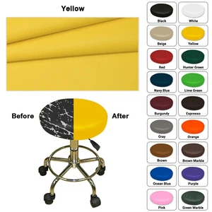 Bar Stool Cover Heavy Duty STAPLE ON Replacement Kitchen,Office, Restaurant, Pub - Picture 1 of 34