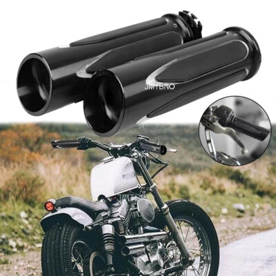 Guidão CNC motocicleta 1" apertos de mão para Harley Davidson XL Sportster 883 1200 - Imagem 1 de 4