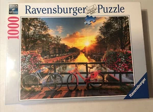 Ravensburger 1000 PCS Fahrräder in Amsterdam Puzzle Neu & Versiegelt - Bild 1 von 8