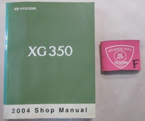 2004 HYUNDAI XG350 SHOP MAN - Picture 1 of 6