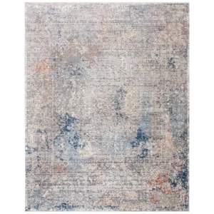 SAFAVIEH Dream Collection DRM426F Grey / Blue Rug - Picture 1 of 19