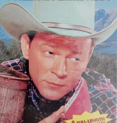 Roy Rogers Collector's Edition Volume 1 and 2 SEALED Vintage VHS 4 Movies Foto 1 de 3