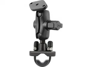 RAM-B-149ZU-A RAM Short Double Socket Arm Handlebar Rail Mount with Diamond Base - Picture 1 of 1
