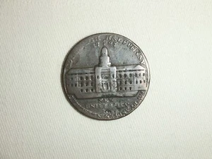 Moneda ficticia conder de medio centavo de la Universidad de Anderson & Leslie del siglo XVIII 1797 - Imagen 1 de 4