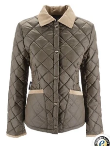 Chaqueta Acolchada Original HUSKY Elizabeth Major Marrón Eu44 Reino Unido12 - Imagen 1 de 18