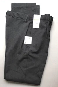 2 Pairs - John Lewis School Trousers For Age 16 In Charcoal Grey Slim Fit NEW - Picture 1 of 11